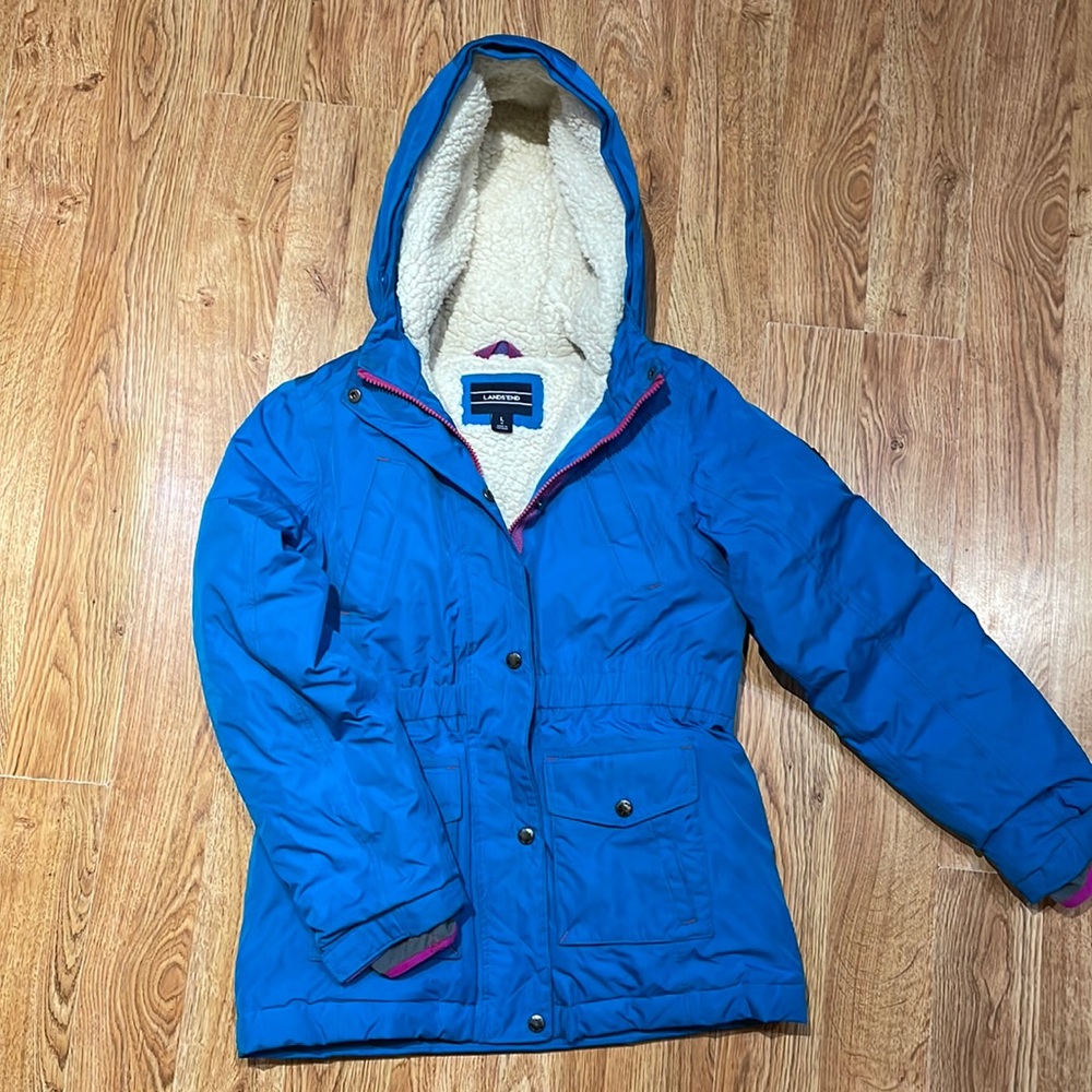 Lands End Down Expedition Parka Large